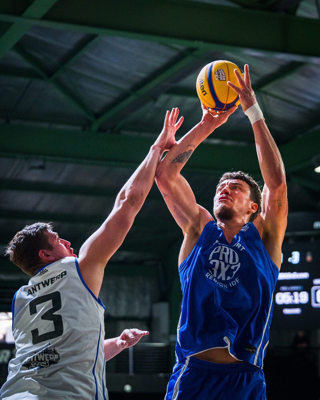 Basket - action de jeu