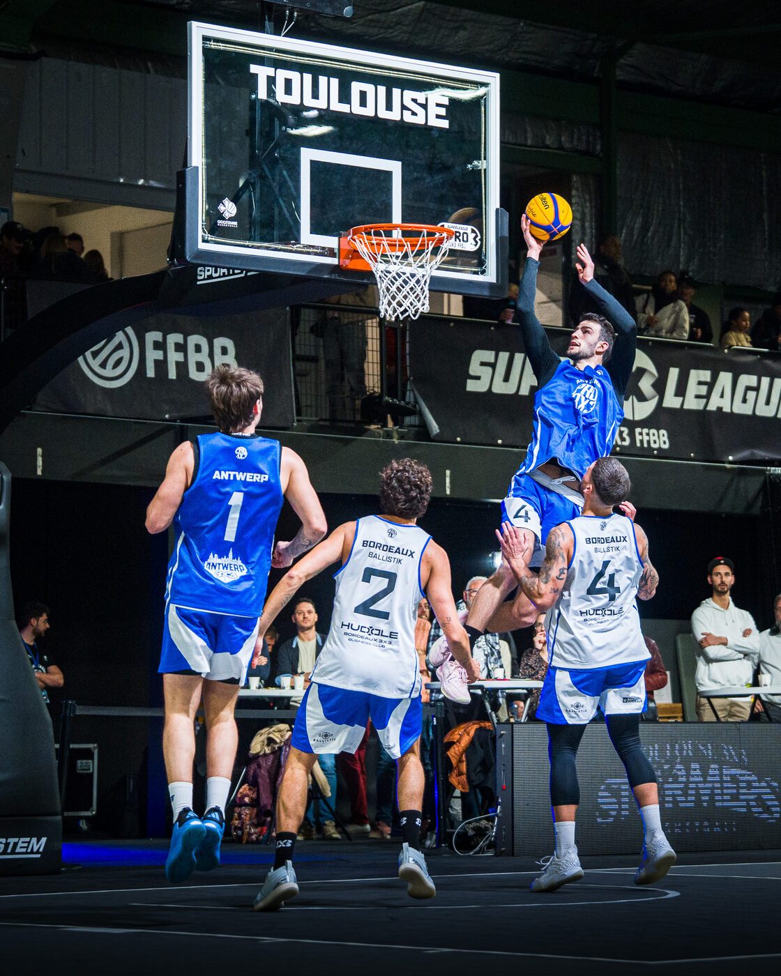 Basket - action de jeu
