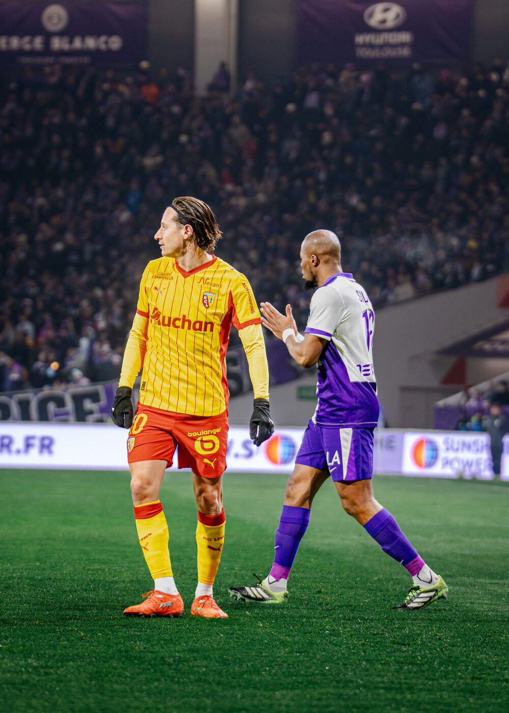 Football - action de jeu