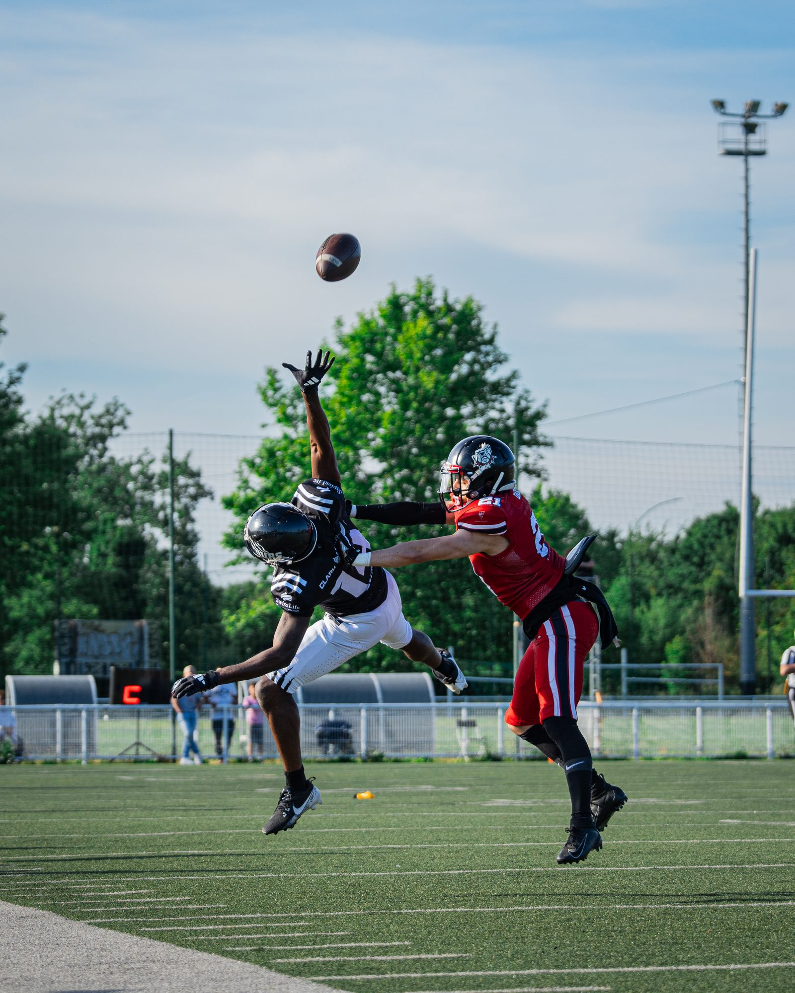 Football Américain - action de jeu