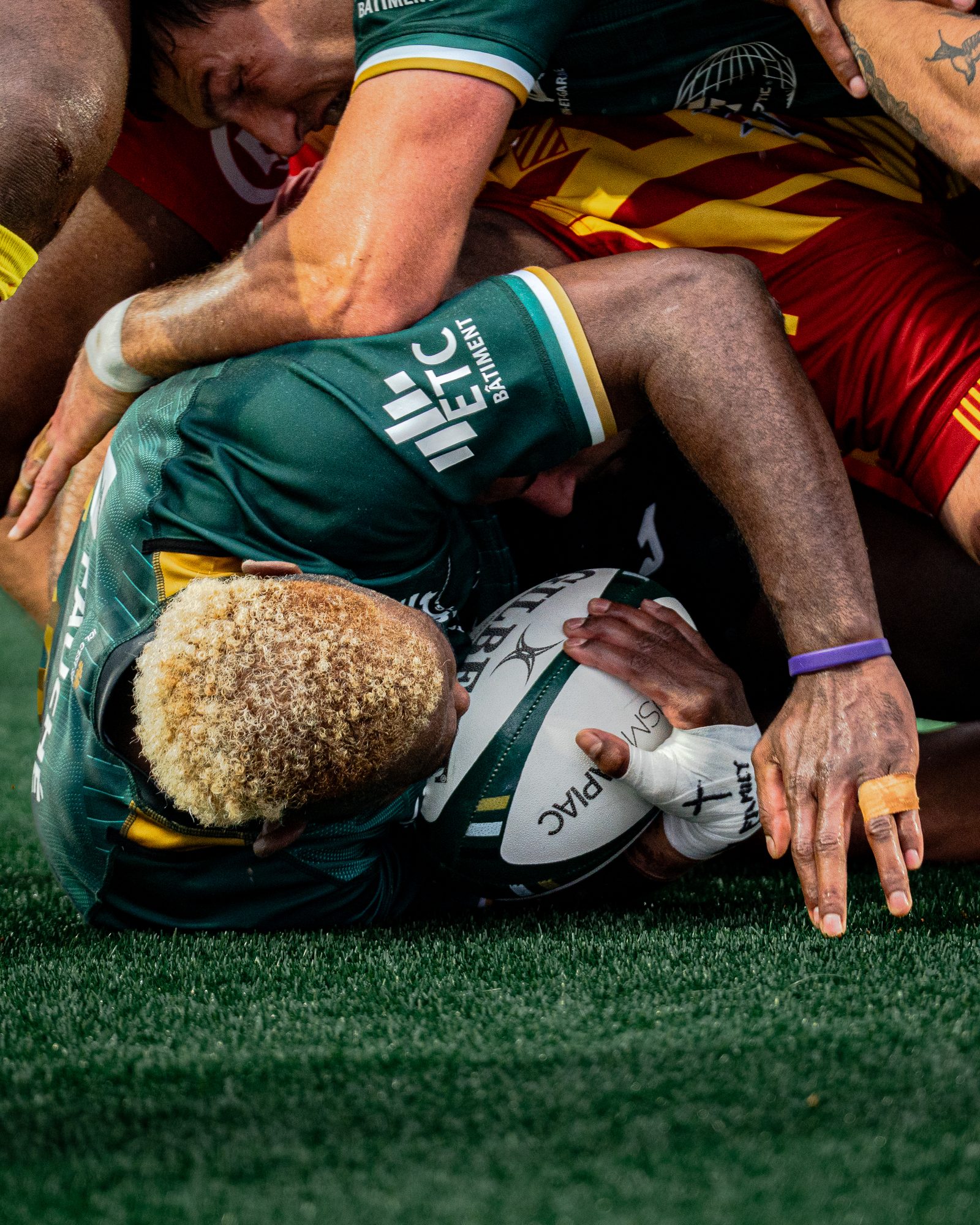 Rugby - action de jeu